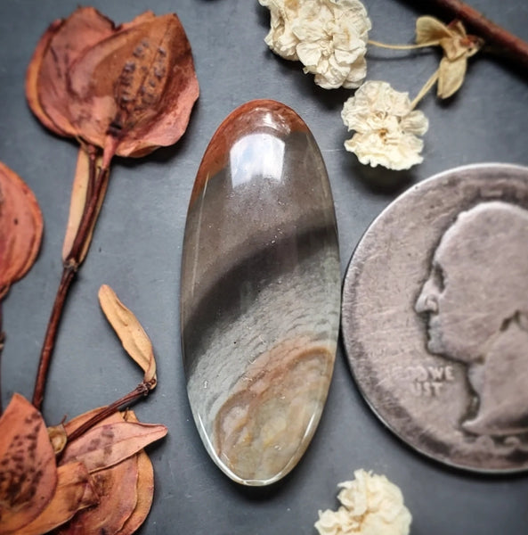 Polychrome Jasper Oval Cabochon