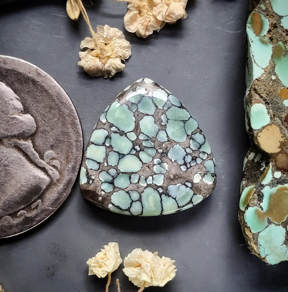 Desert Bloom Trillion Cabochon