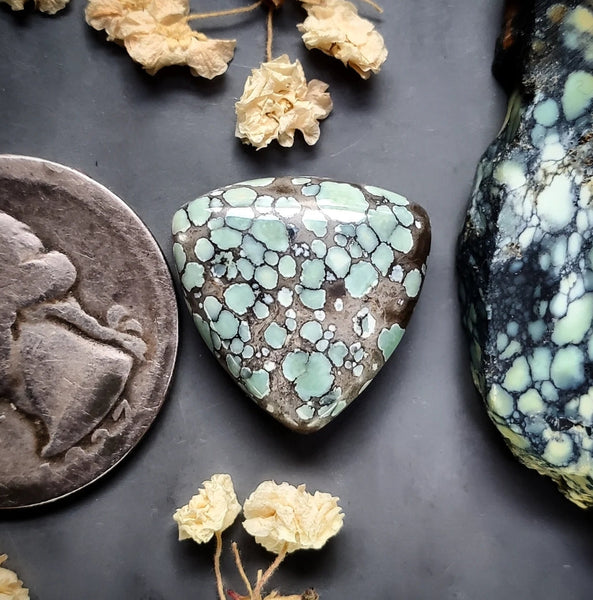 Desert Bloom Trillion Cabochon