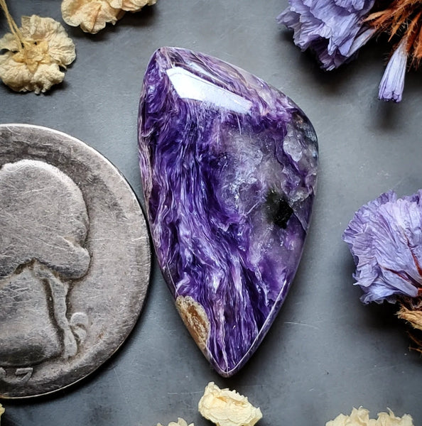 Charoite Freeform Cabochon