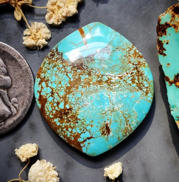 #8 Turquoise Marquise Cabochon