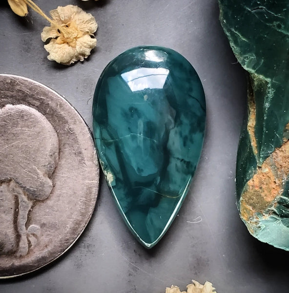 Skaggs Jasper Drop Cabochon