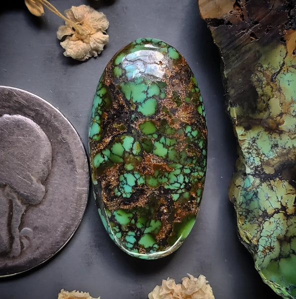 Natural Moon River Oval Cabochon