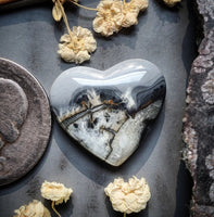 Maligano Jasper Heart Cabochon