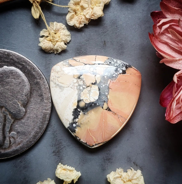 Maligano Jasper Marquise Cabochon