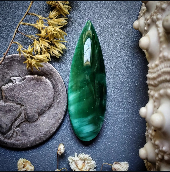 Starburst Drop 31x12mm Cab | Turquoise Obsession
