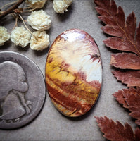 Tequila Sunrise Oval Cabochon