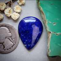 Lapis Teardrop Cabochon