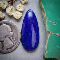 Lapis Drop Cabochon