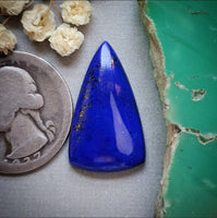 Lapis Drop Cabochon