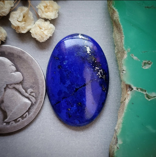 Lapis Oval Cabochon