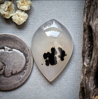 Montana Agate Drop Cabochon