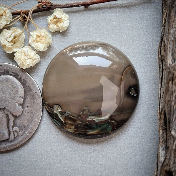 Whiskey Creek Jasper Round Cabochon