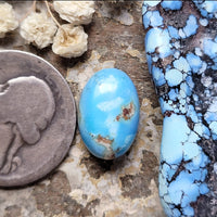 Natural Lavender Turquoise Oval Cabochon