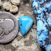 Natural Lavender Turquoise Teardrop Cabochon