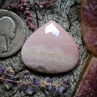 Sunset Jasper Large Fan Shape Cabochon