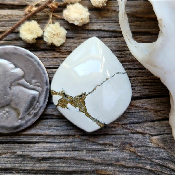 Ivory Creek Variscite Drop Cabochon