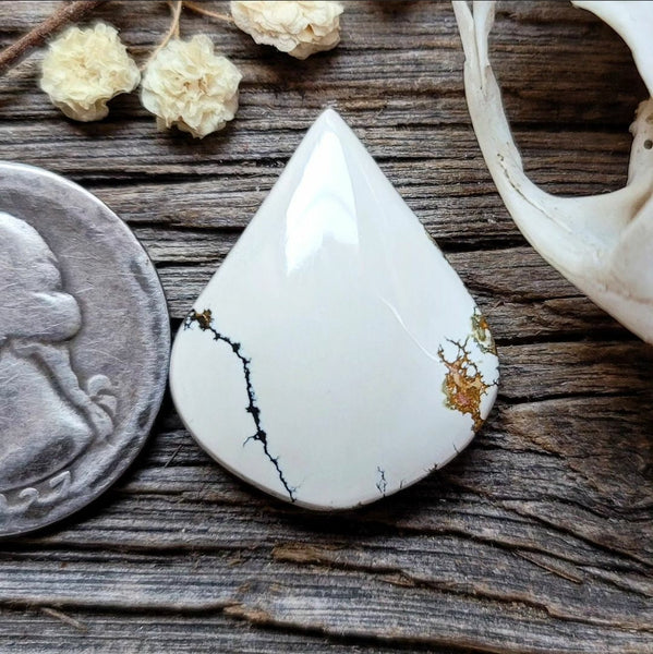 Ivory Creek Variscite Drop Cabochon