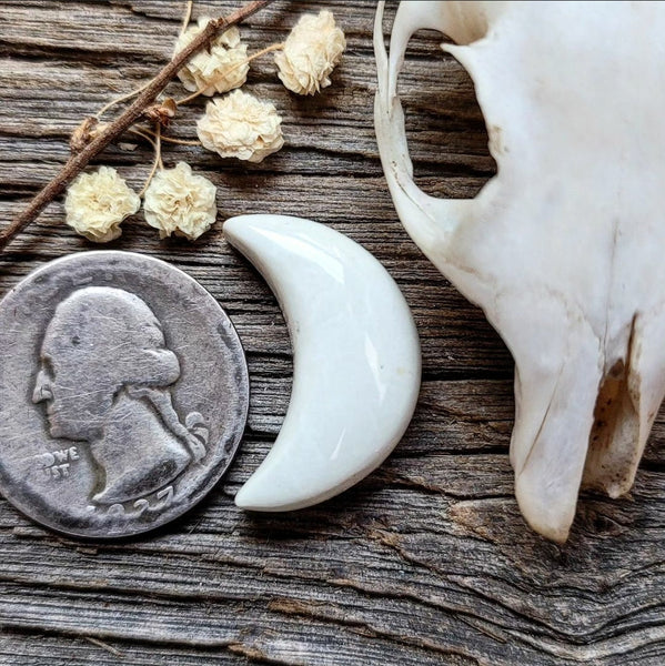 Ivory Creek Variscite Moon Cabochon