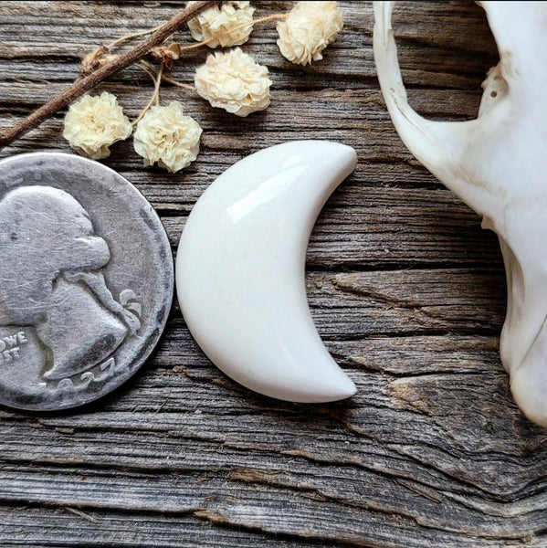 Ivory Creek Variscite Moon Cabochon