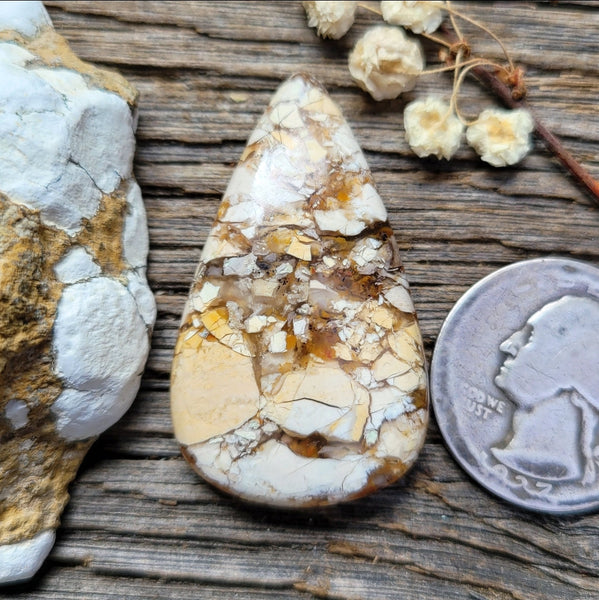 Mooka Creek Jasper Large Drop Cabochon