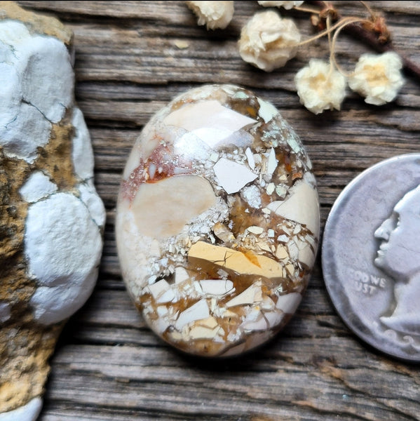 Mooka Creek Jasper Oval Cabochon