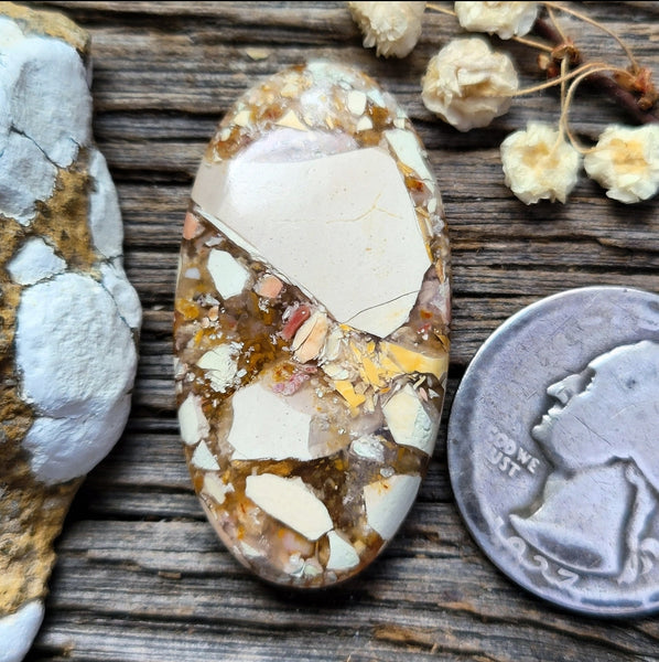 Mooka Creek Jasper Oval Cabochon
