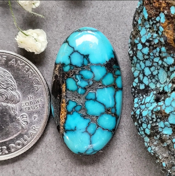 Cloud Mountain Oval Cabochon