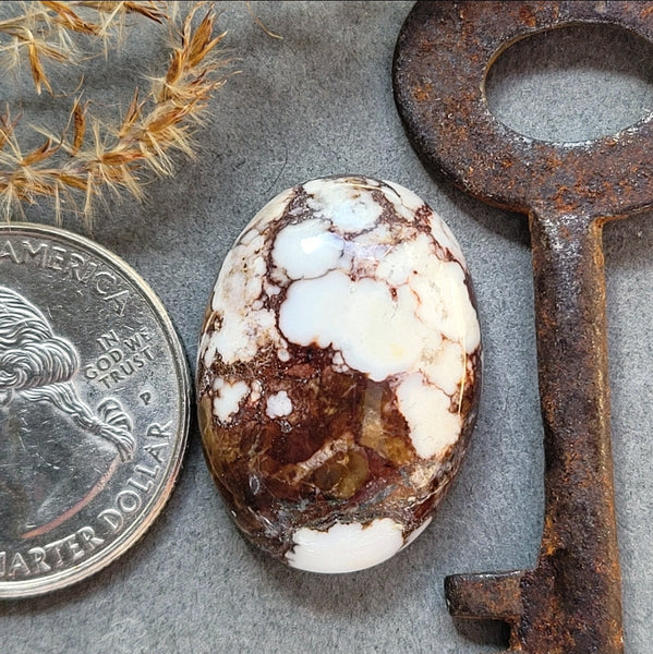 Wild Horse Magnesite Oval  Cabochon