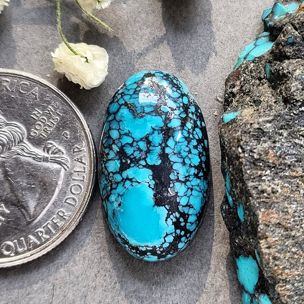 Natural Moon River Oval Cabochon