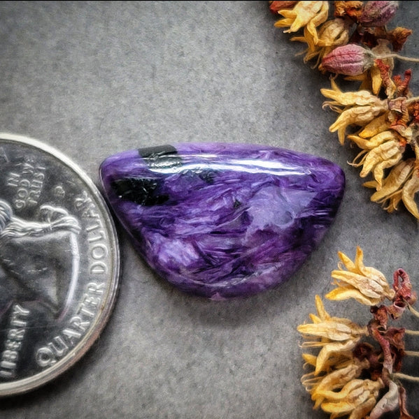 Charoite Freeform Cabochon