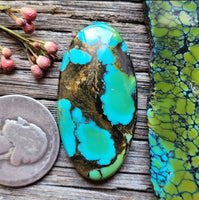Hubei Turquoise Large Oval Cabochon