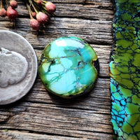 Hubei Turquoise Round Cabochon