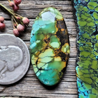 Hubei Turquoise Oval Cabochon