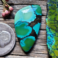 Hubei Turquoise Freeform Cabochon
