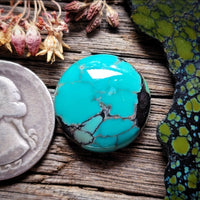 Hubei Turquoise Round Cabochon