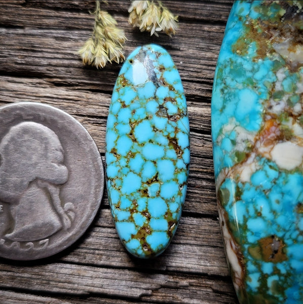 Turquoise Mountain Oval Cabochon