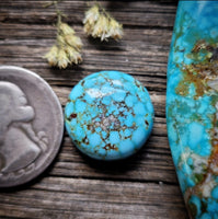 Turquoise Mountain Round Cabochon