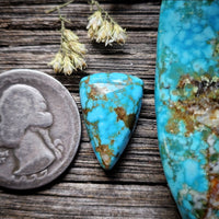 Turquoise Mountain Small Shield Cabochon