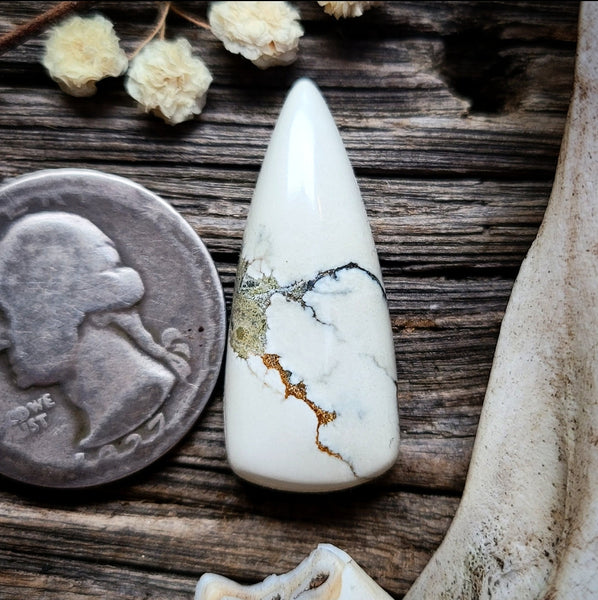 Ivory Creek Variscite Talon Cabochon