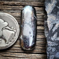 Native Silver Oval Cabochon
