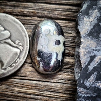 Native Silver Oval Cabochon