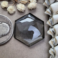 Saphyr Stone Hexagon Cabochon