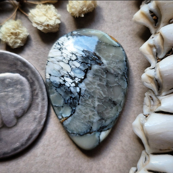 Luna Lacuna Teardrop Cabochon