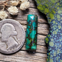 Qingu Turquoise Bar Cabochon