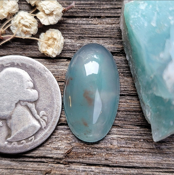 Aquaprase™ Oval Cabochon