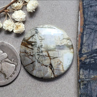 Picasso Stone Large Round Cabochon