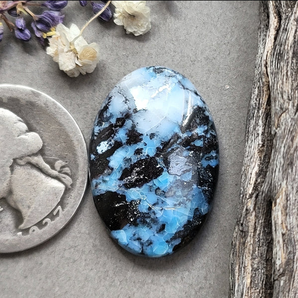 Lavender Hubei Oval Cabochon