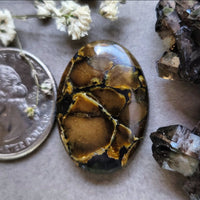 Dark Moon Oval Cabochon