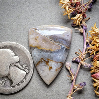 Sunset Jasper Shield Cabochon